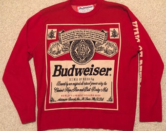Beer Brand Budweiser Etsy