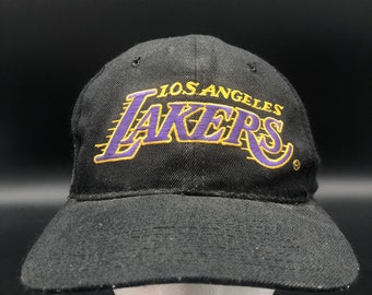 lakers retro hat