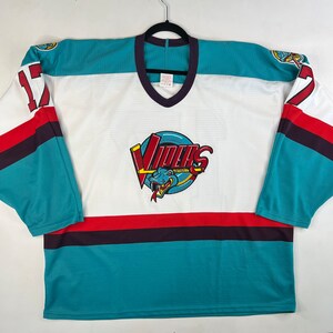 Maillot Hockey Vipers Montpellier – Porté N°41 – Vintage – Bleu – Taille L