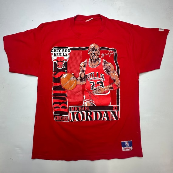90's Michael Jordan Nutmeg T-shirt Sz L (A3026) - Etsy