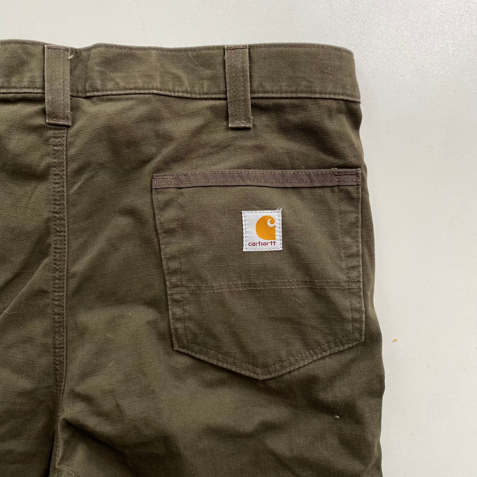 brown work pants