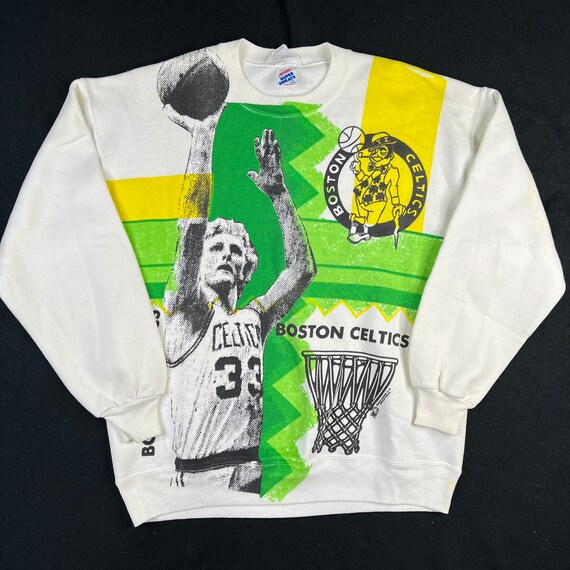 90 s Larry Bird Celtics Sweatshirt Men s XL Etsy