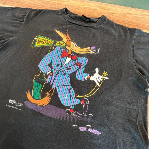 1990 Tex Avery Big Bad Wolf T-shirt Sz XL (4256) - Etsy