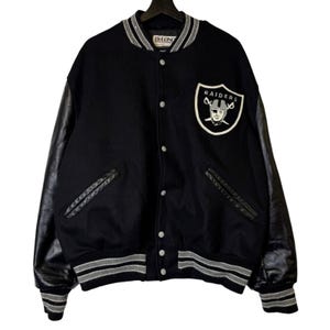 Vintage raiders jacket 90s - Etsy 日本