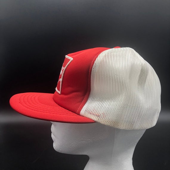 80s Coca-Cola Mesh Patch Trucker Snapback Hat - image 4