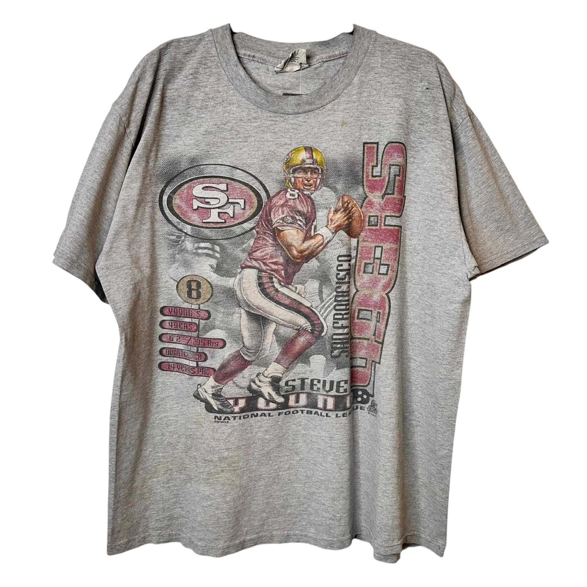 1996 Steve Young San Francisco 49ers NFL T-shirt Sz XL (A8234) - Etsy