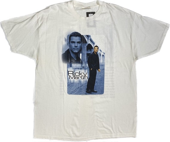 1999 Ricky Martin Tour T-Shirt Sz XL - image 1