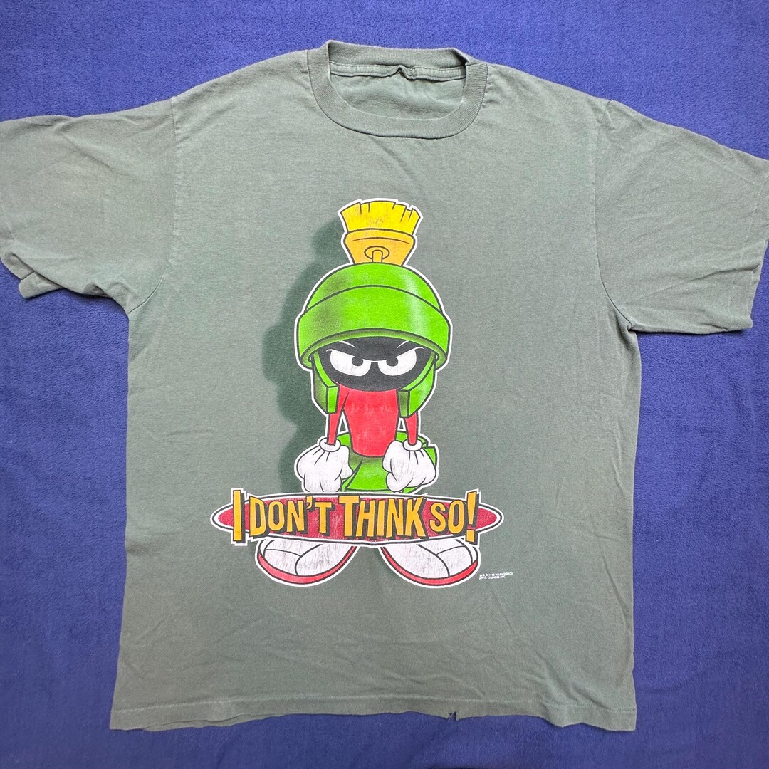 1993 Marvin the Martian T-shirt Sz XL (A6047) - Etsy