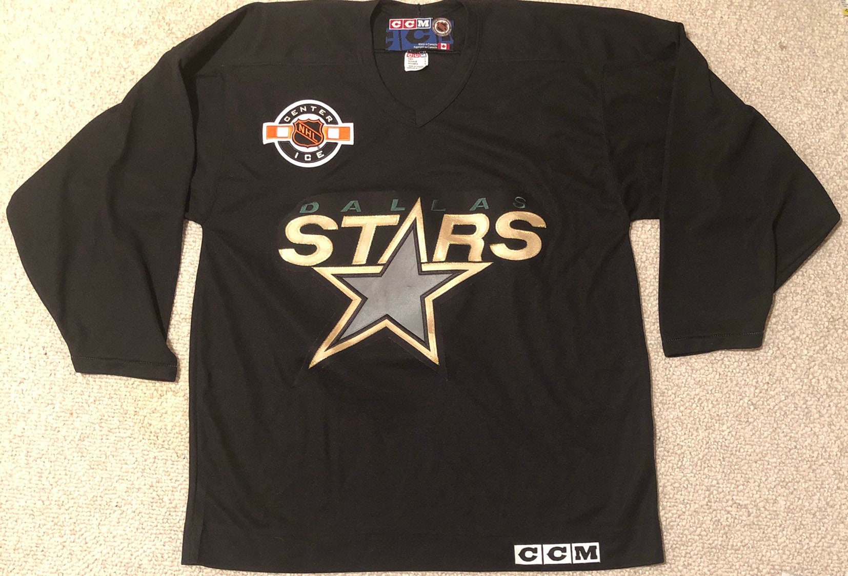 dallas stars 90s jersey