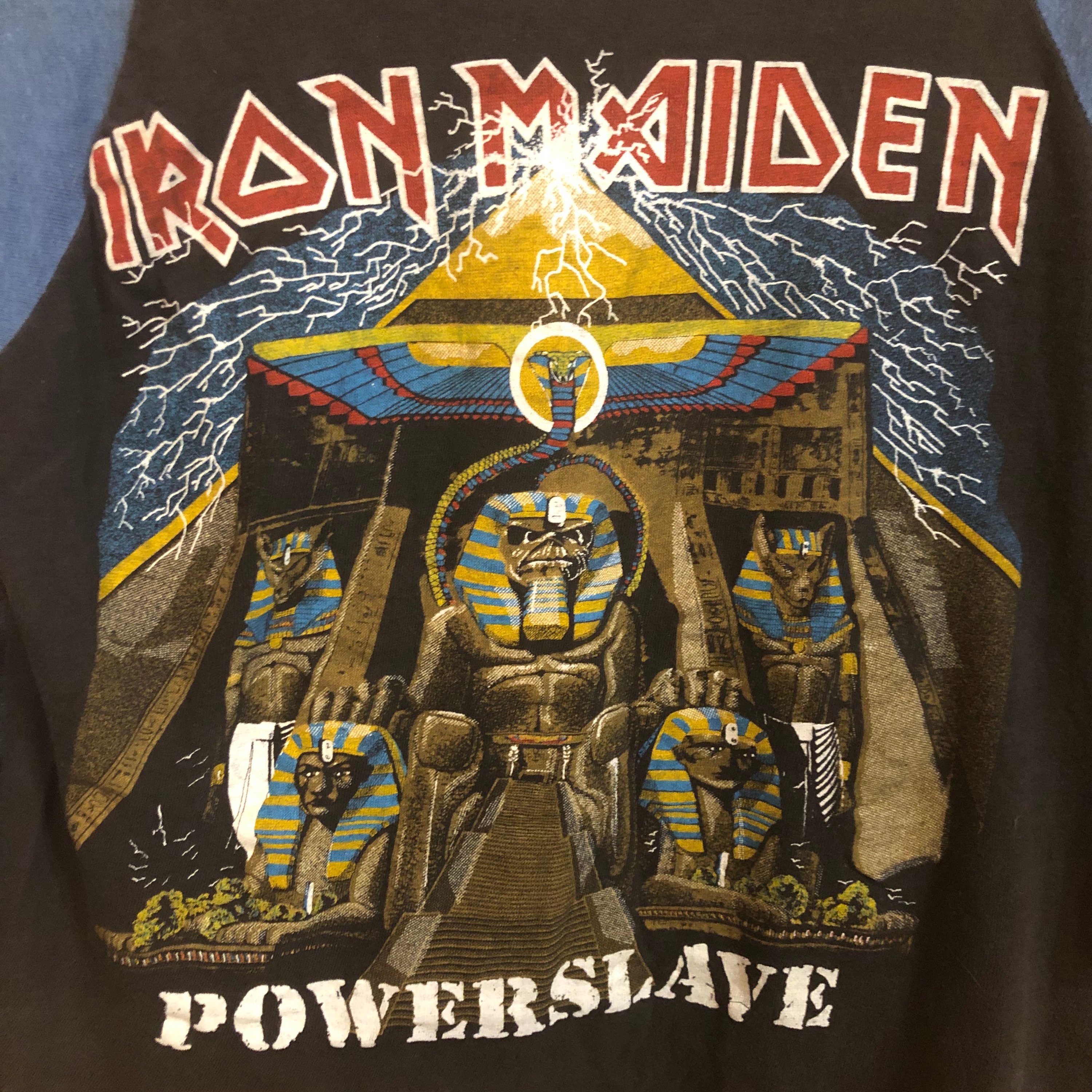 Vintage Iron Maiden Powerslave T-shirt - Etsy