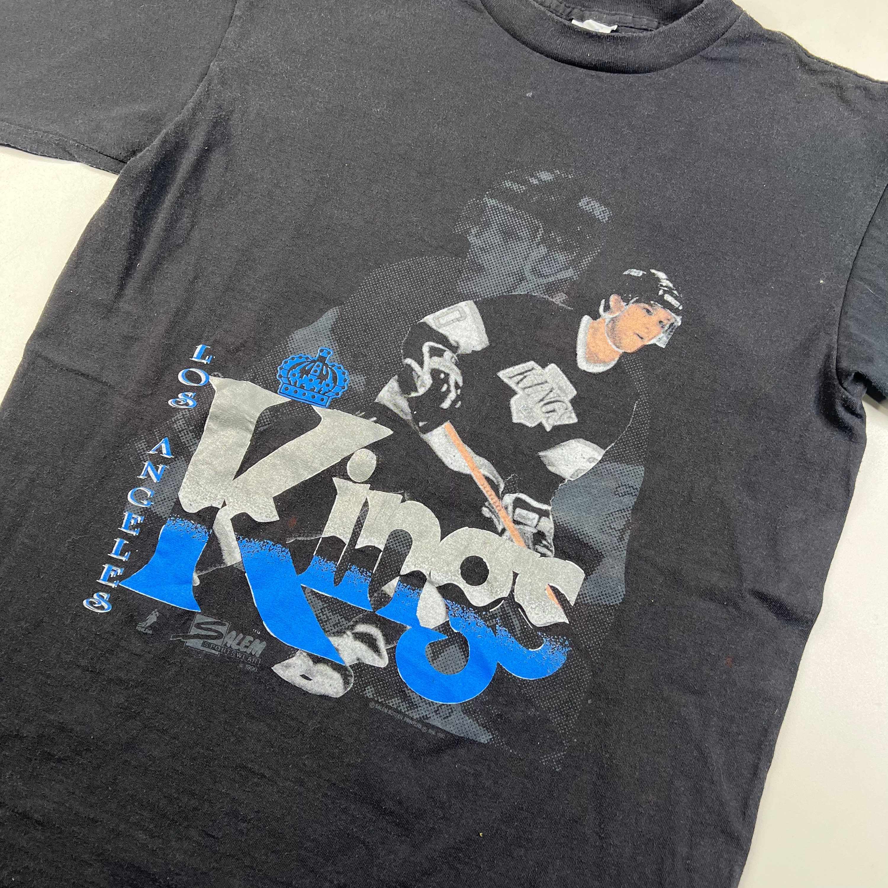 1990 LA Kings T-shirt Sz L (A589) - Etsy Ireland