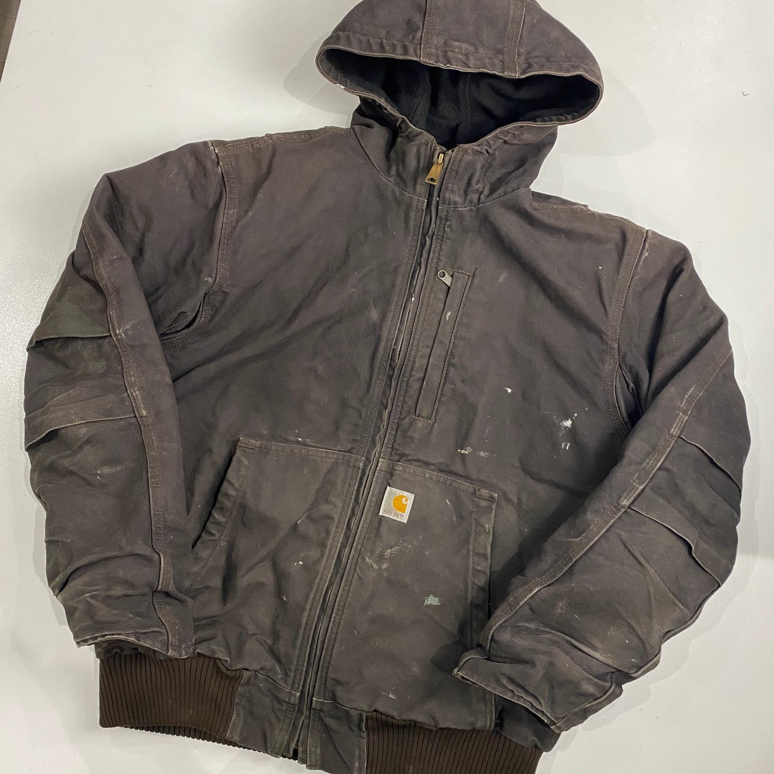 Carhartt Full Swing Fleece Lined Hooded Jacket Men's Etsy