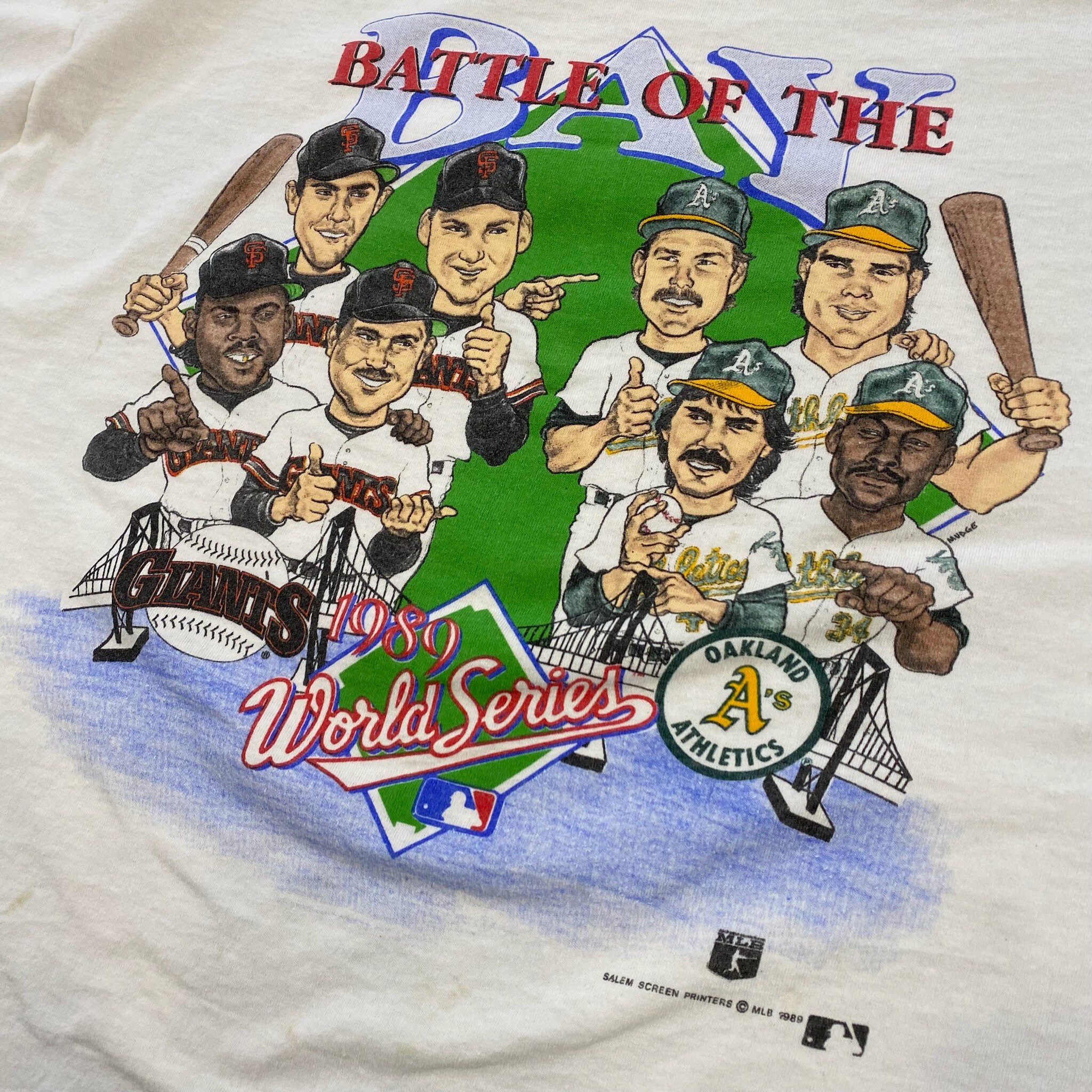 【XL】DENHAM ｘATHLETA ATDH SALVADOR SS TEE 1989 Battle of the Bay T-shirt Sz XL (A511) - Etsy