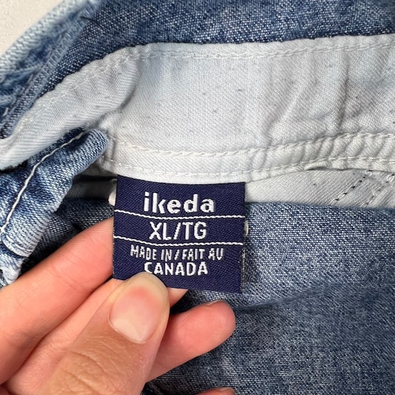 90s Ikeda Denim Overalls Sz XL (X444) - Etsy