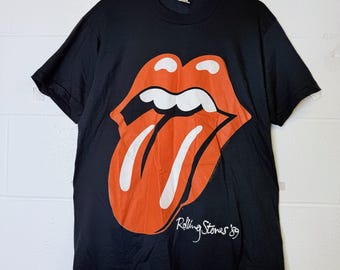 1989 Rolling Stones North American Tour T-Shirt Sz L ()