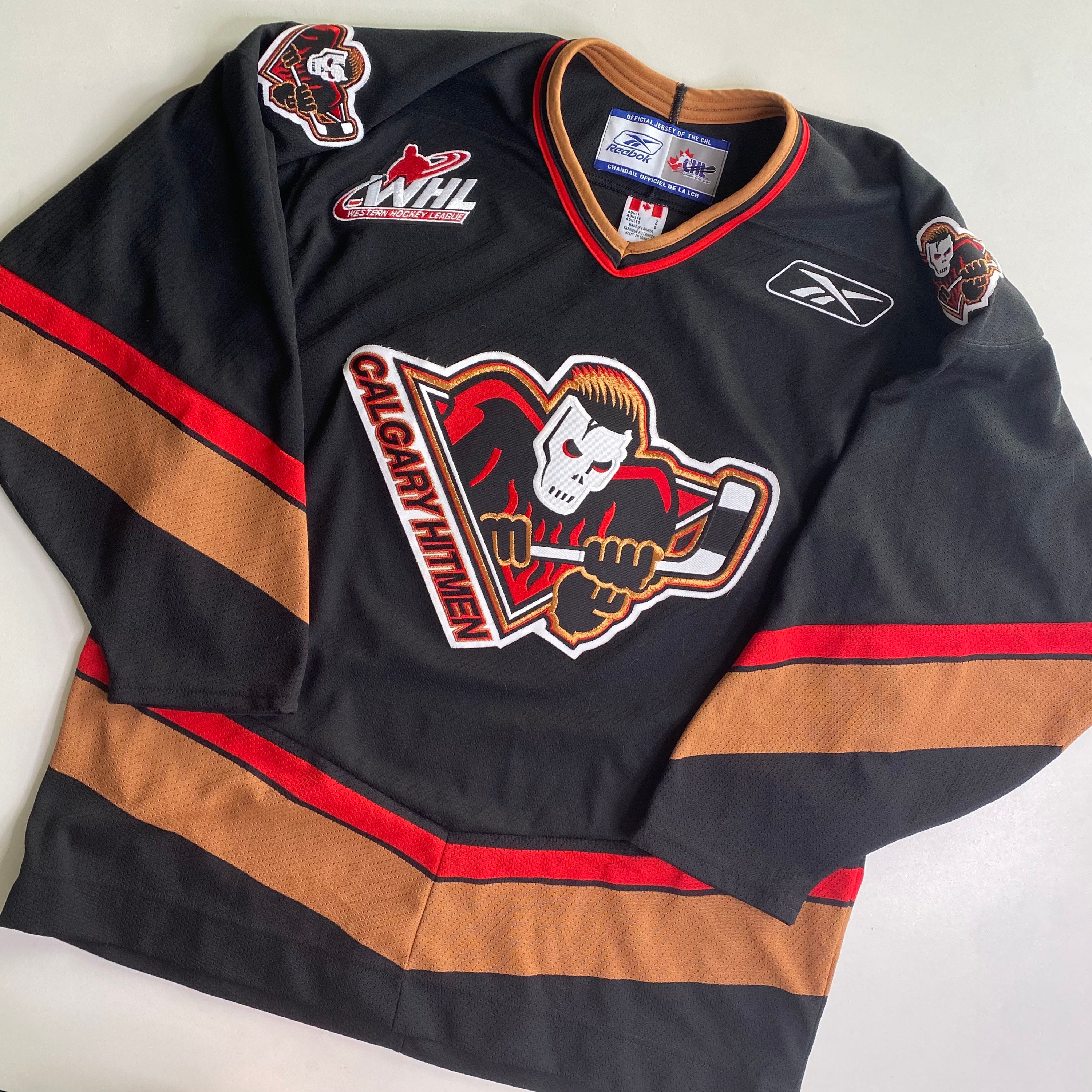 Calgary Hitmen Hockey Jersey Erwachsene Groß Etsy