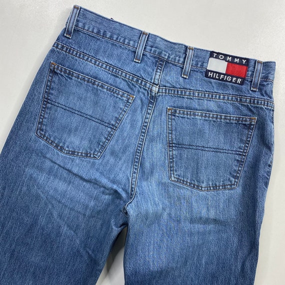 puberteit probleem Klacht Vintage Tommy Hilfiger Denim Blue Jeans 32 X 34 1001 - Etsy