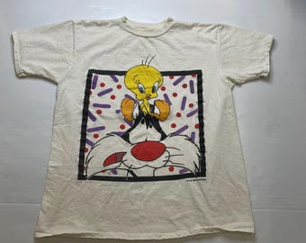 LOONEY TUNES tweety 1997年製 tシャツ VINTAGE 1990s Tweety T-shirt 1997 / What Part Don't You