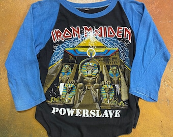 激レア！パキ綿 ヴィンテージ Tシャツ アイアンメイデン パワースレイブ 2002年 シュミーズ ヴィンテージ アイアン・メイデン パワースレイブ