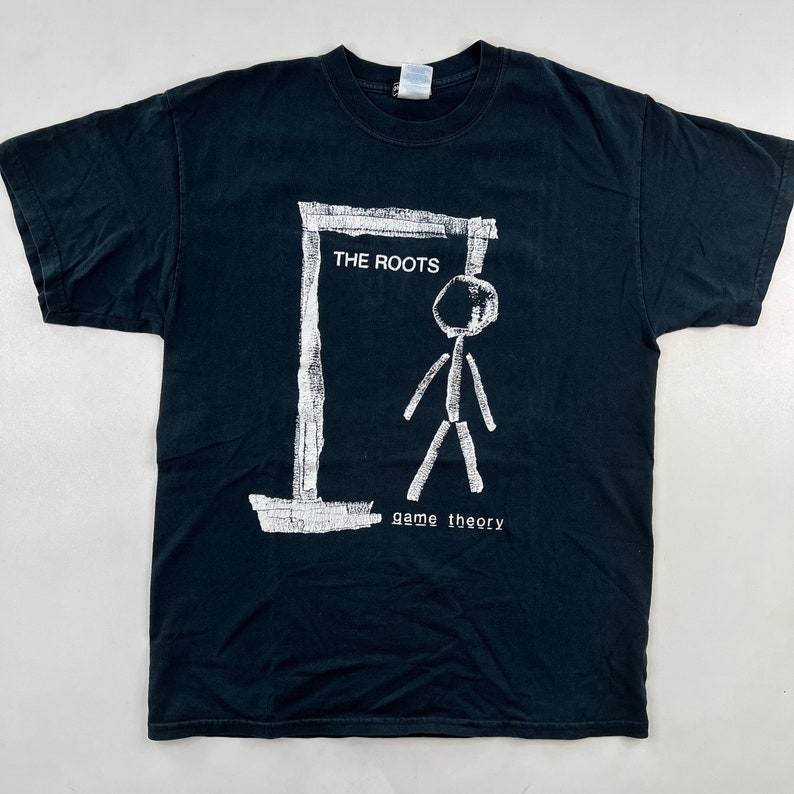 90's The Roots Game Theory T-Shirt Sz L