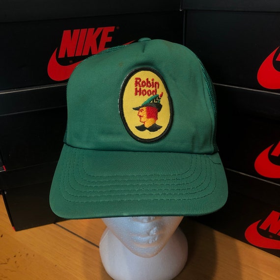 80s Robin Hood Mesh Trucker Badge Hat 