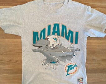 1993 Miami Dolphins T-shirt Sz L (A555)