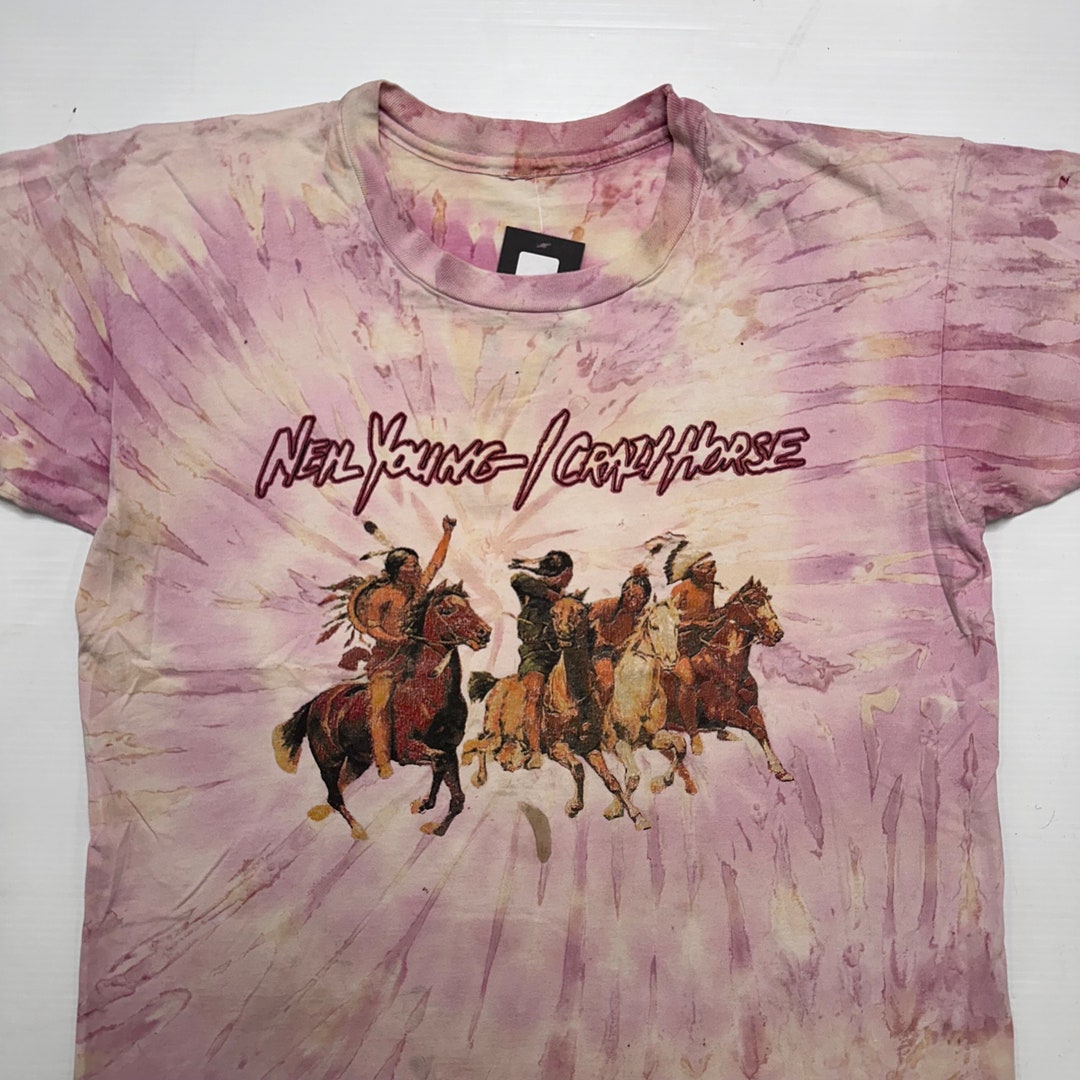 1997 Neil Young Crazy Horse Tshirt Sz XL A1152 Etsy Canada