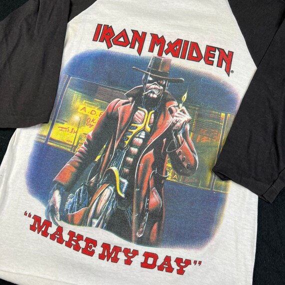 レア1987 Iron Maiden タイダイ Tシャツ VINTAGE T Iron Maiden Shirt, Year of the Beast T-shirt, Vintage Rare