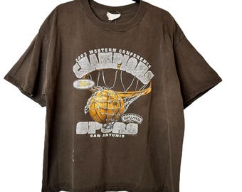 90s San Antonio Spurs T-Shirt Sz XL (A8344)
