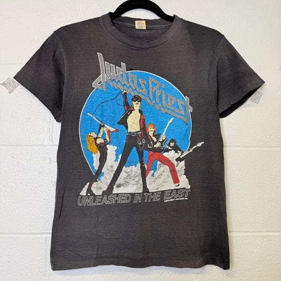 1979 Judas Priest Unleast in the East Japan Tour T-shirt (B393) - Etsy