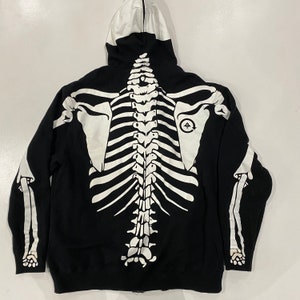 LRG Dead Serious Skeleton Skull Hoodie Men's XL - Etsy