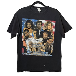2009 "We Are One" Obama Inauguration T-shirt Sz L (A8321)