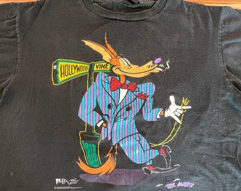 1990 Tex Avery Big Bad Wolf T-shirt Sz XL (4256) - Etsy