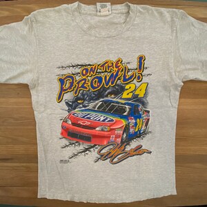1999 Jeff Gordon NASCAR T-Shirt Sz L (A1637)