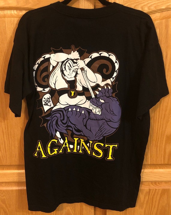 2000 Sepultura Against T-shirt Mens Large
