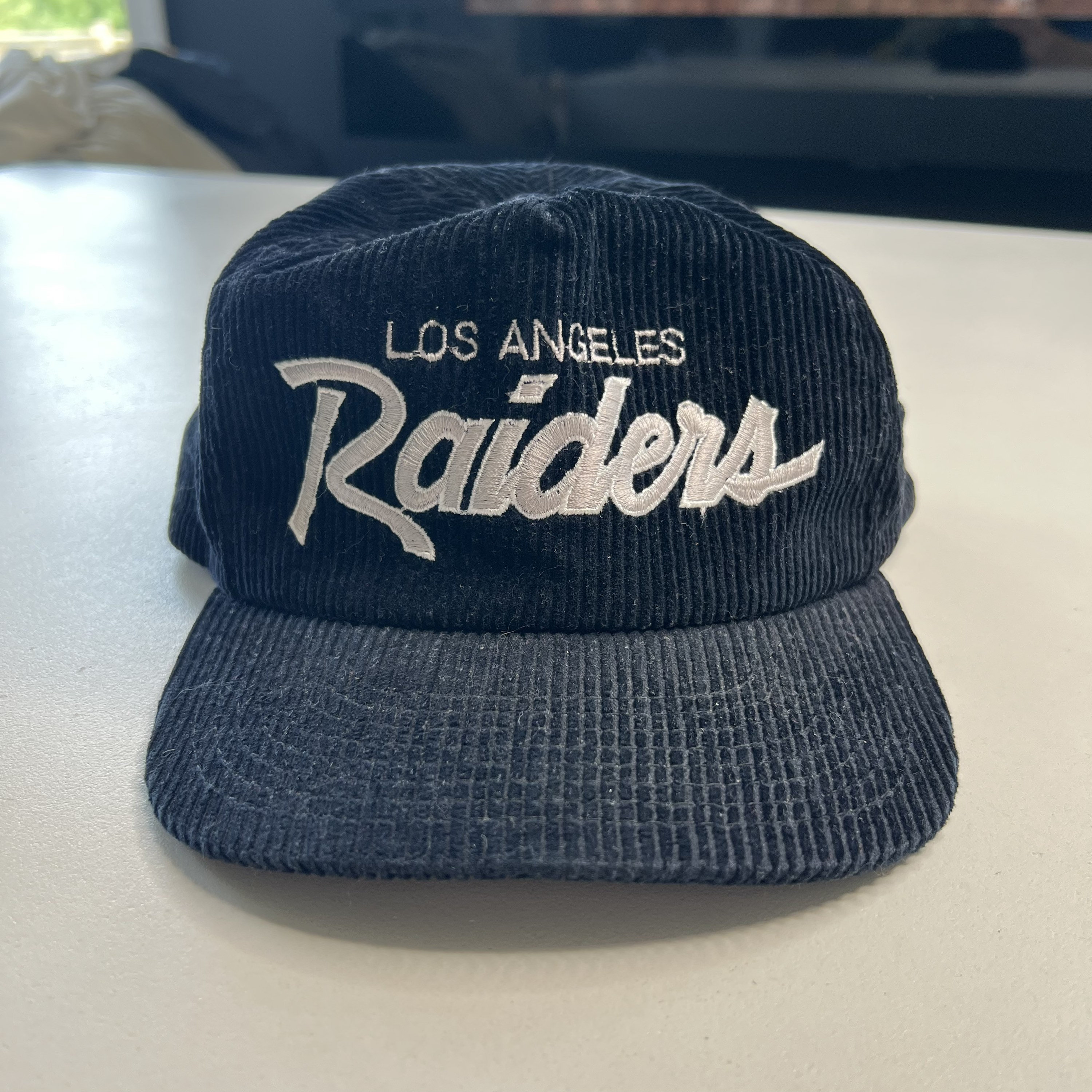 NWT NOS Vintage LOS ANGELES LA RAIDERS Snapback Hat The Game Team NFL ...