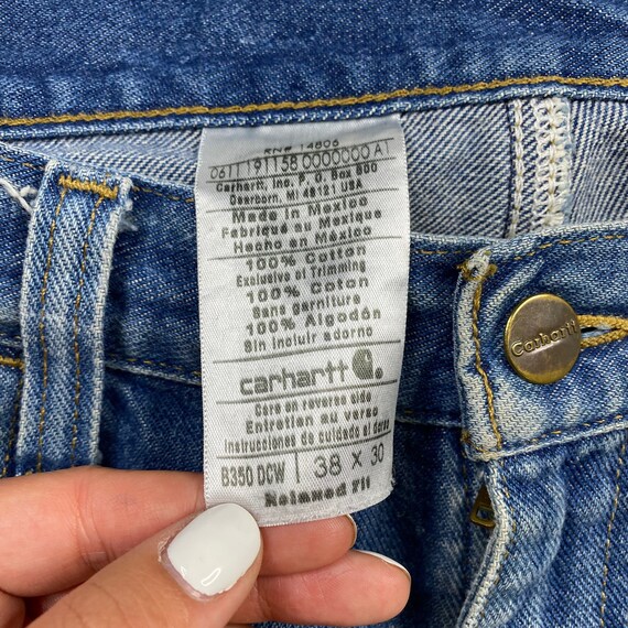 Carhartt Denim Jean Relaxed Fit Work 