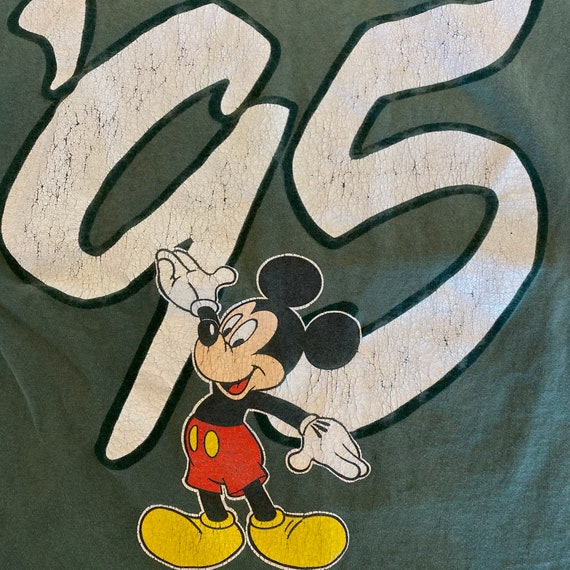 1995 Mickey Mouse Disney T-shirt Sz XL (A4229) - image 2