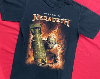00s Megadeth T-shirt Mens Small - Etsy 