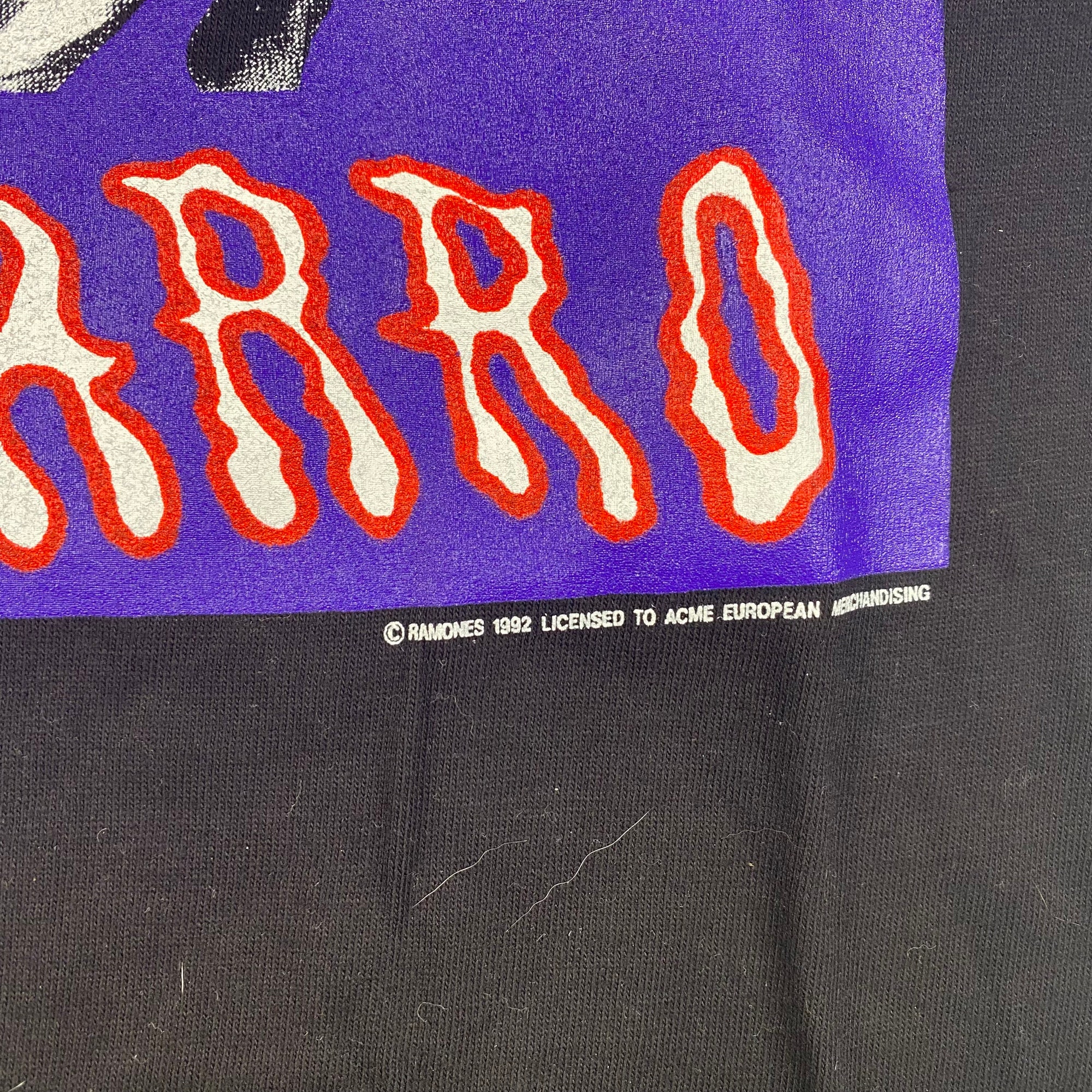 Discover 90's Ramones Mondo Bizarro Band T-Shirts