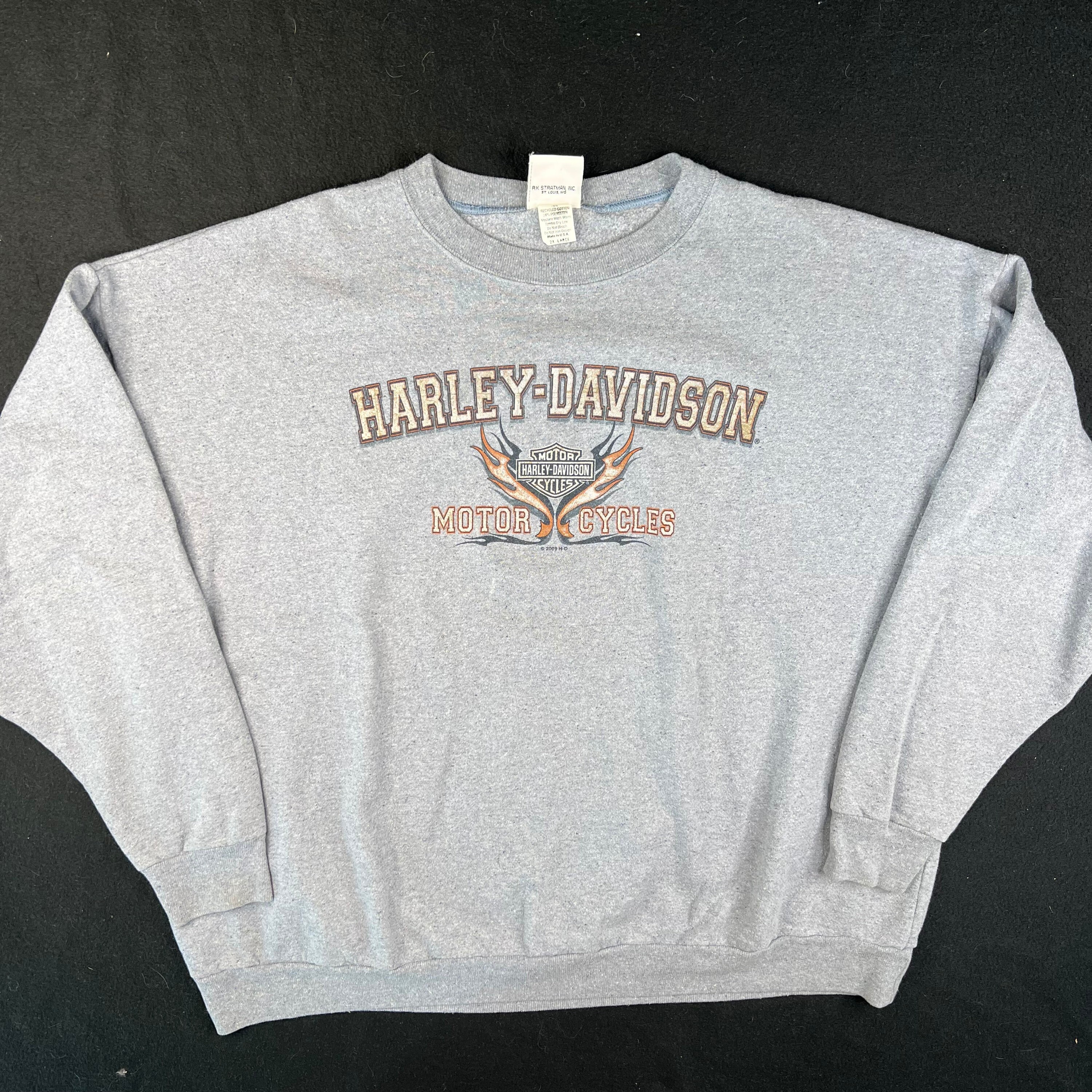 2009 Harley Davidson Crewneck Sz 2XL 