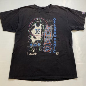 90s Shaq Orlando Magic T-shirt Sz XL (A3088)