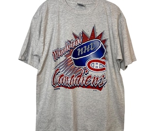 90s Montreal Canadiens T-shirt Sz XL (A8331)