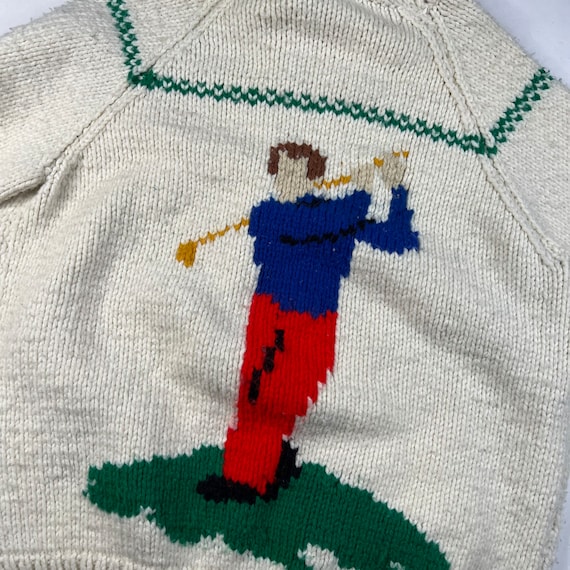 Vintage Hand Knit Wool Cowichan Siwash Sweater Ja… - image 2