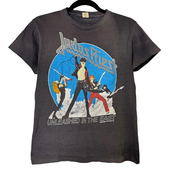 1979 Judas Priest Unleast in the East Japan Tour T-shirt (B393) - Etsy