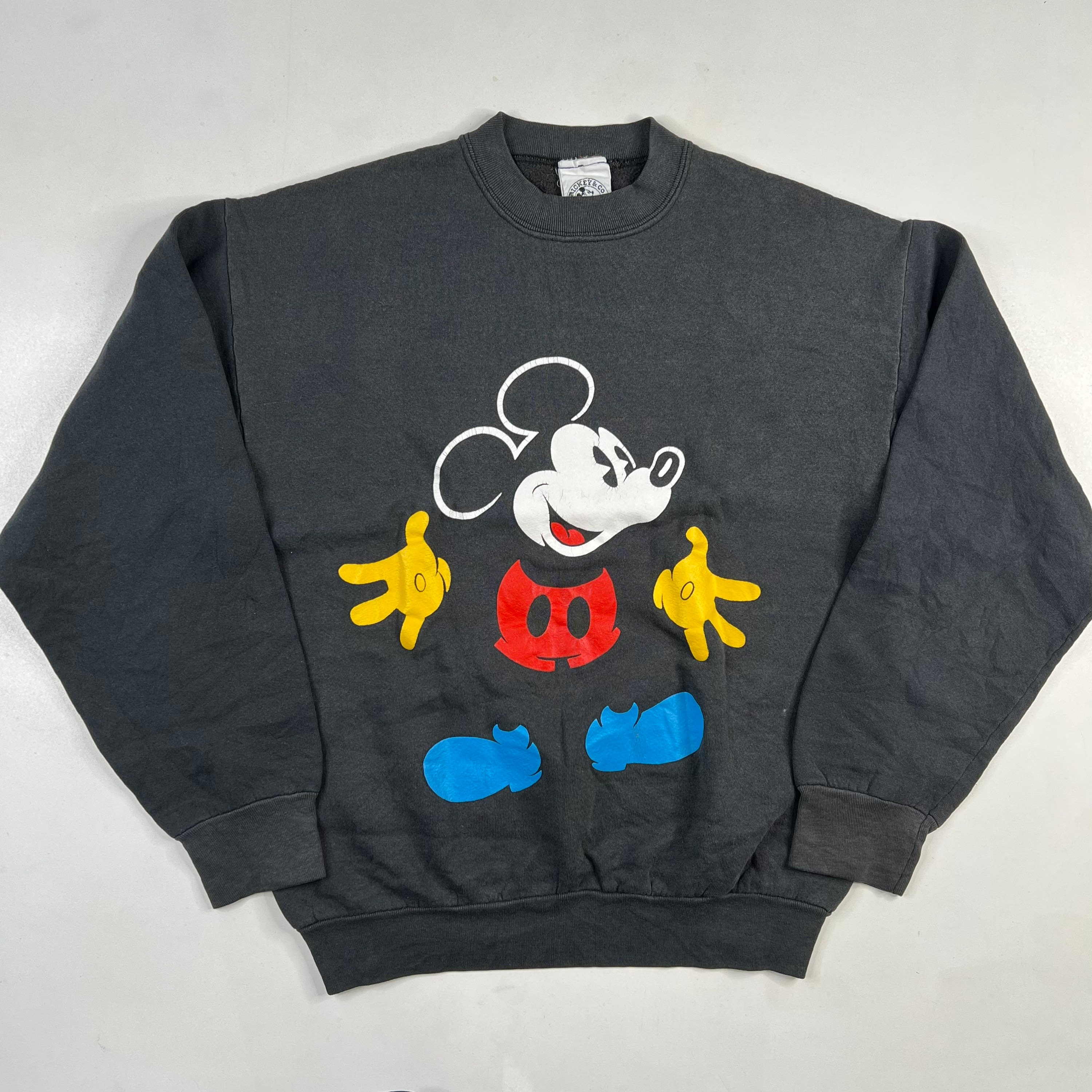 90s Mickey Mouse Sweater Mens S - Etsy 