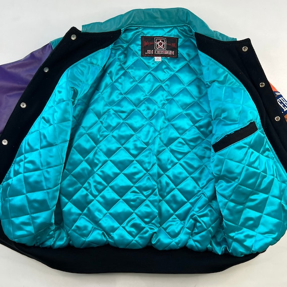90s Charlotte Hornets Jeff Hamilton Wool Jacket Size Large - Etsy