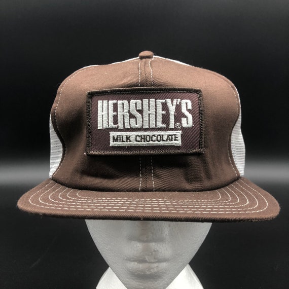 80s Hershey Chocolate Mesh Patch Trucker Snapback