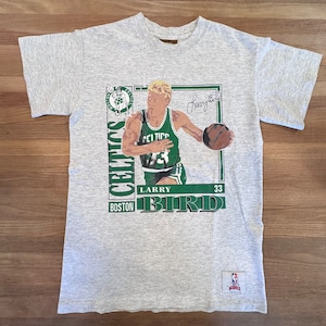 Camiseta Larry Bird Celtics Nutmeg Player dos anos 90, tamanho L (A2954)