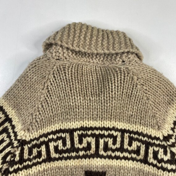 Vintage Hand Knit 100% Wool Cowichan Siwash Sweater Jacket Vintage Hand Knit 100% Wool Cowichan Siwash Sweater Jacket